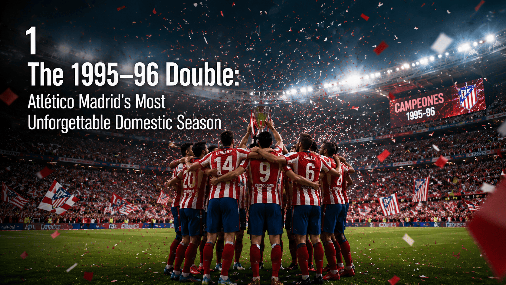 El Doblete de 1995-96: La Temporada Doméstica Más Inolvidable del Atlético de Madrid