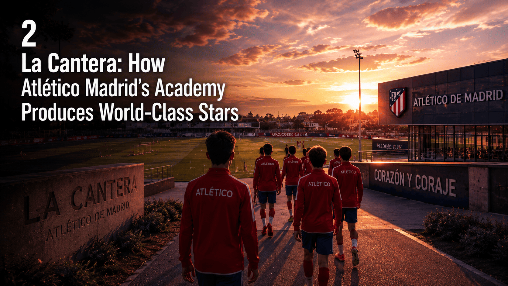 La Cantera: Cómo la Academia del Atlético de Madrid Produce Estrellas de Clase Mundial