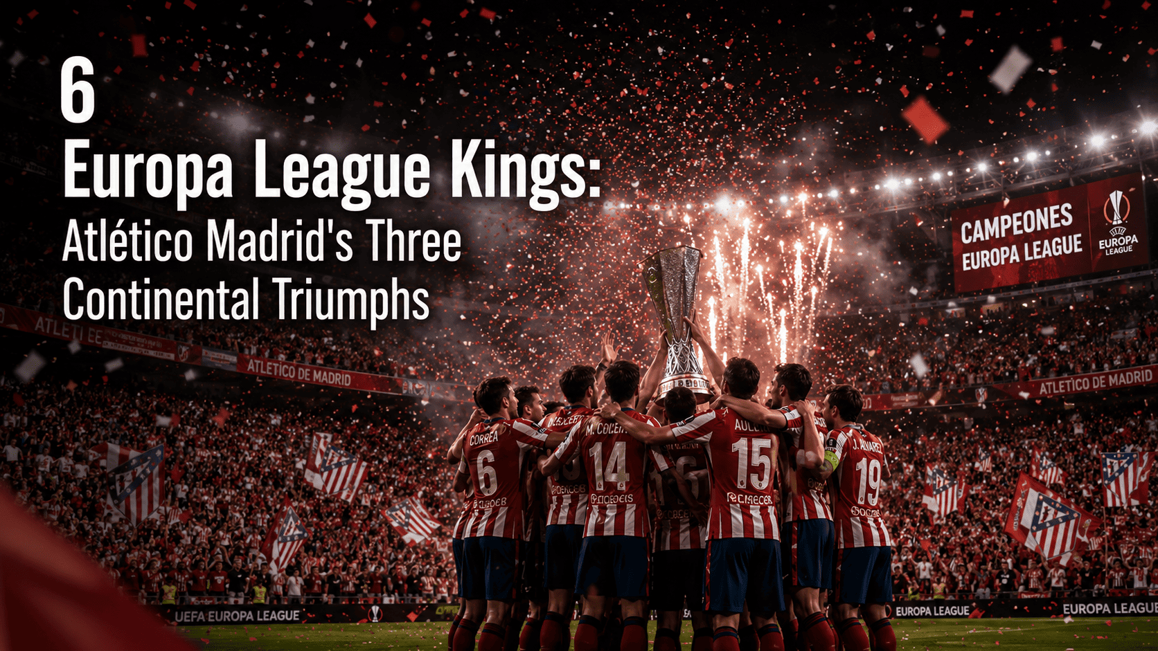 Reyes de la Europa League: Los Tres Triunfos Continentales del Atlético de Madrid