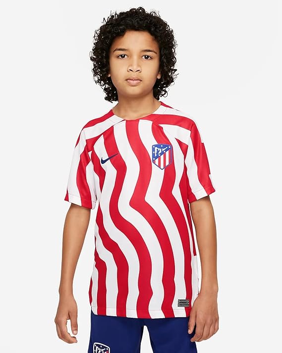 Atletico de Madrid ATM Y Nk DF Stad JSY SS Hm Camiseta Unisex Adulto